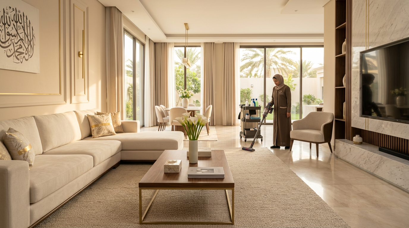 كم تكلفة تنظيف المنزل في الرياض؟ دليل الأسعار 2026